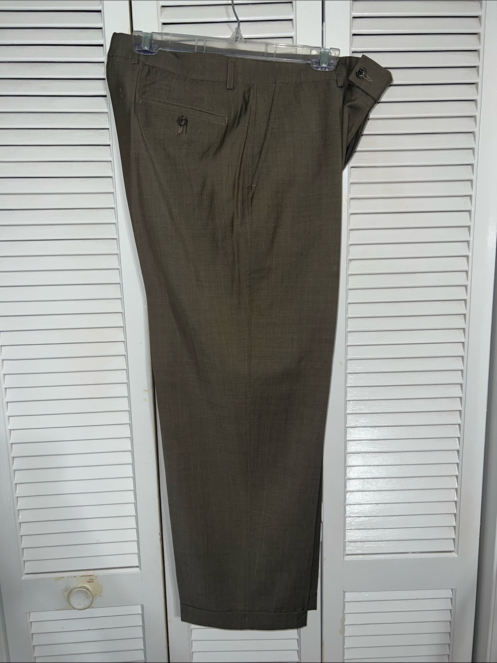 Men's Dress Pants in Grey - Classic Tailored Fit